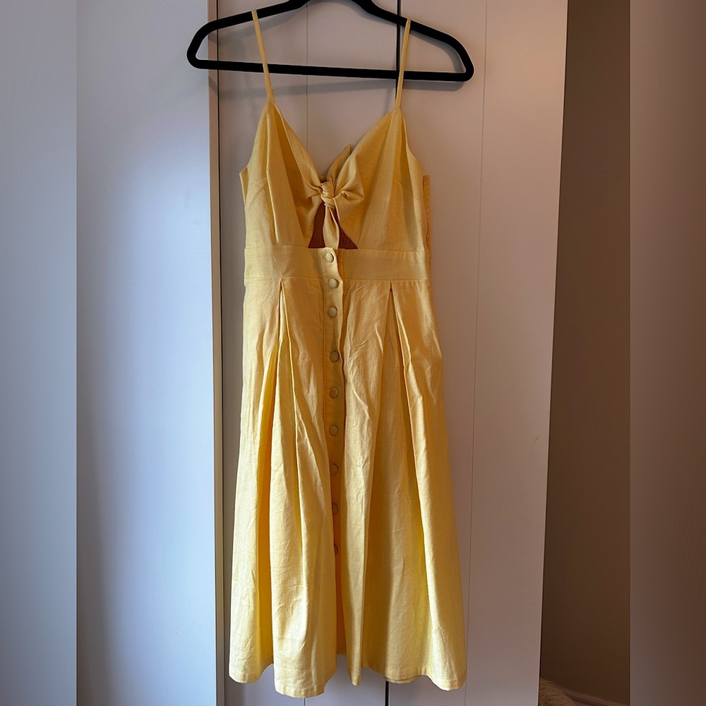 100% cotton cottage core dress WORN ONCE